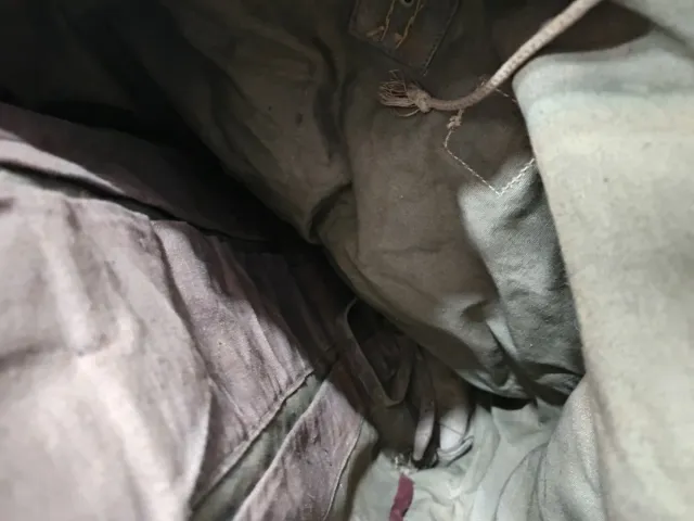 Vecchia borsa da zaino della guerra civile