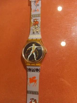 Swatch Vintage Thermas Discobolus 1992 Gx444
