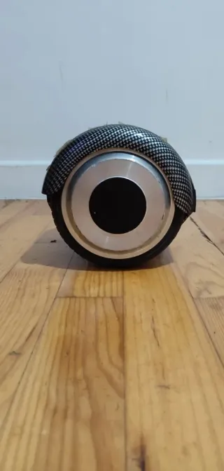 Hoverboard Negro con Diseño Carbono