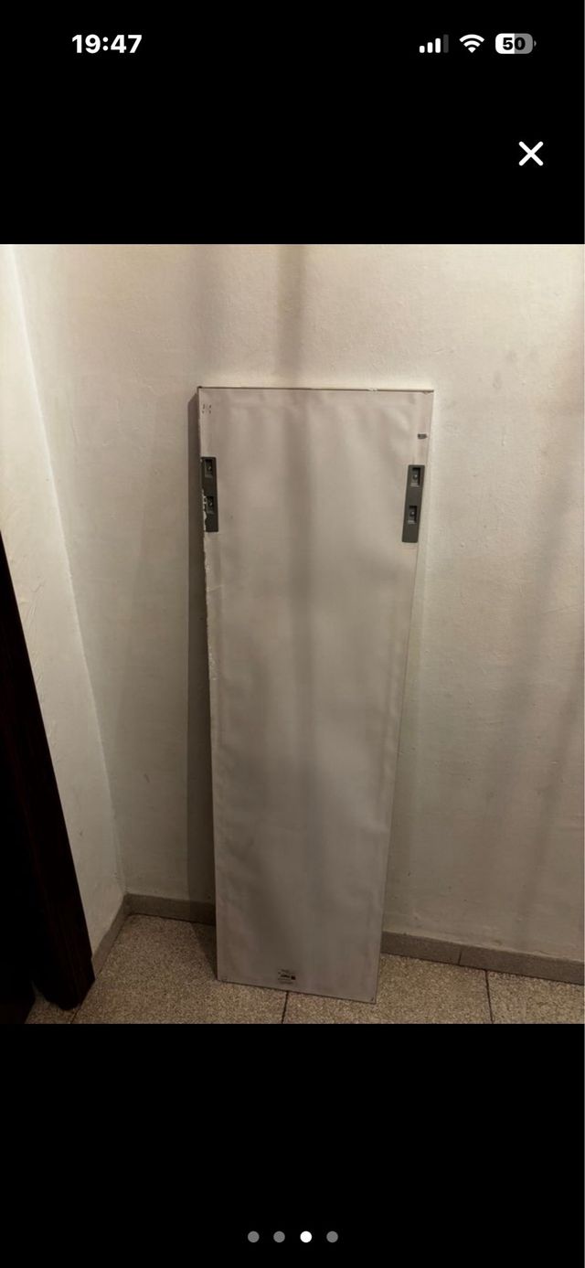 Espejo de pie blanco 1,20m