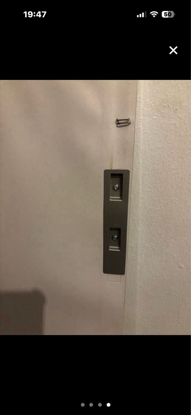 Espejo de pie blanco 1,20m