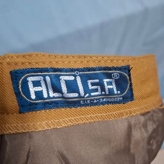 Falda recta camel ALCI S.A. Talla 52