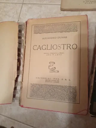 Libri Antichi (Tolstoj, Dumas)