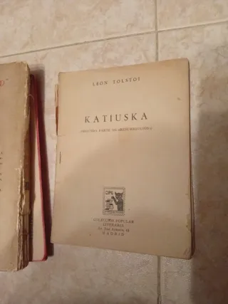 Libri Antichi (Tolstoj, Dumas)