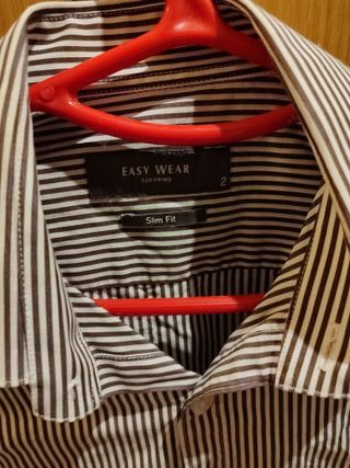 Camisa de rayas hombre