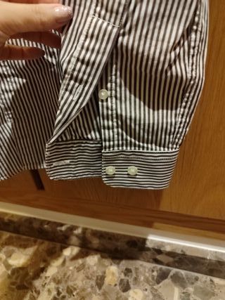 Camisa de rayas hombre