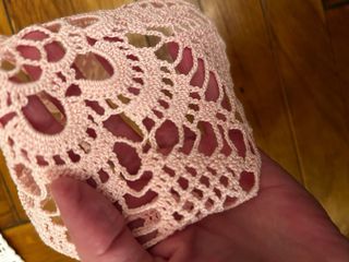 3 centrini uncinetto fatti a mano