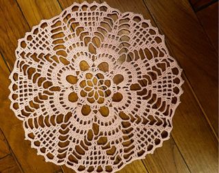 3 centrini uncinetto fatti a mano