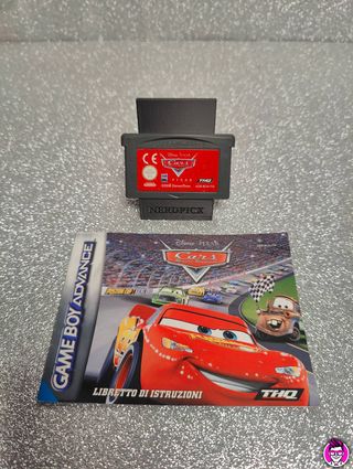 Cars Gioco e Libretto Game Boy Advance
