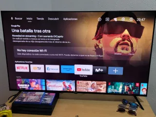 TV Haier 55 8K Smart TV + PS4 + 3 Juegos