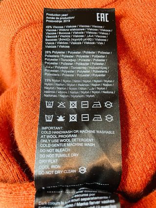 falda midi lana mujer