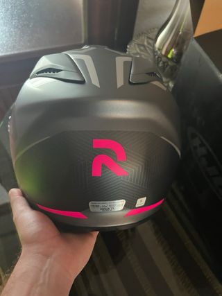 Casco moto HJC RPHA 71 Ellon S Rosa/Negro