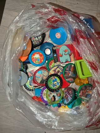 Lote Juguetes y Tazos Coleccionables