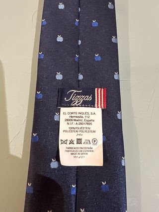 Corbata niño Tizzas azul