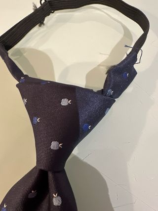 Corbata niño Tizzas azul