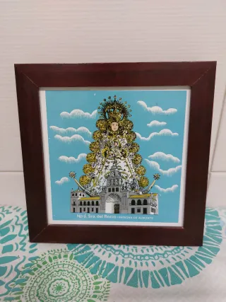Azulejo virgen Rocio 18x18