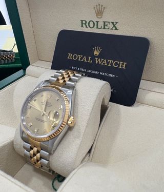 Rolex Datejust Ref. 16233 diamantes