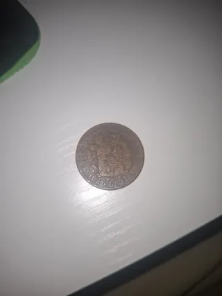 Moneda 10 céntimos Alfonso XII