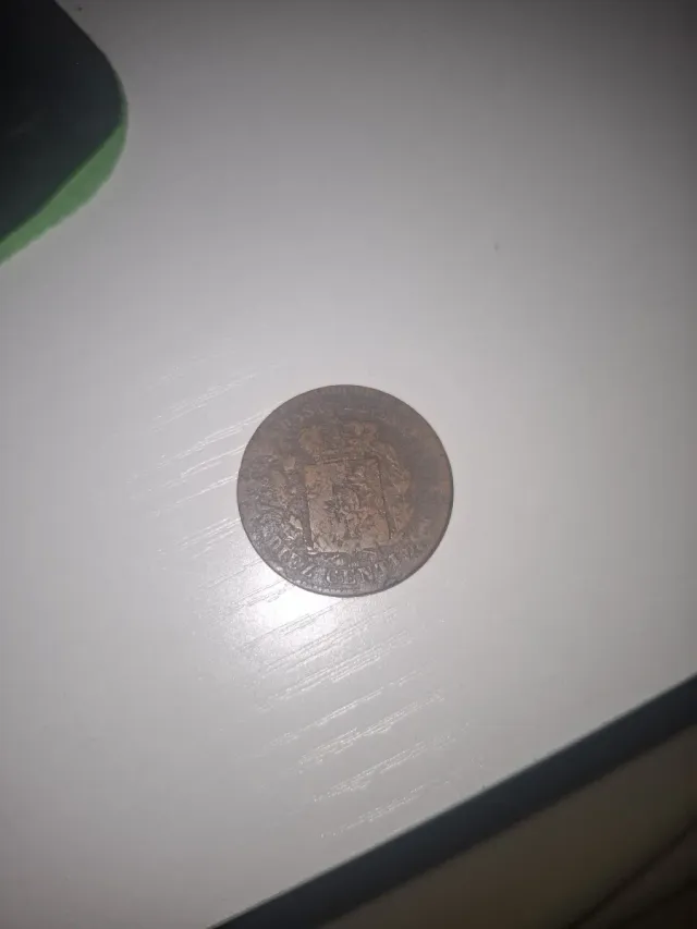 Moneda 10 céntimos Alfonso XII