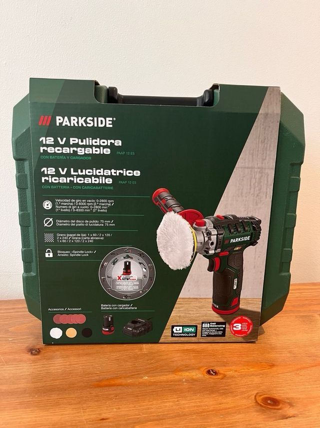 Pulidora recarregável 12V