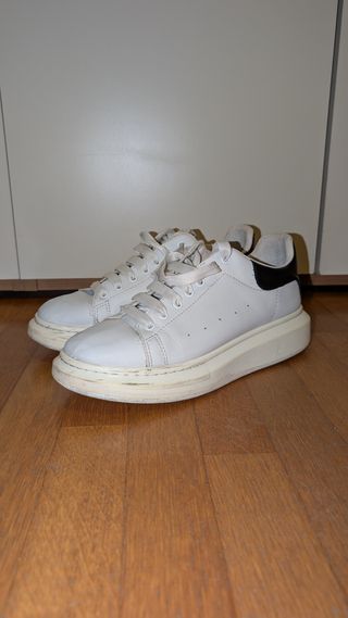 Sneakers Platform Bianche Stile McQueen 39/40