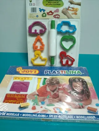 Lote de dos kit de modelar JOVI Plastilina con