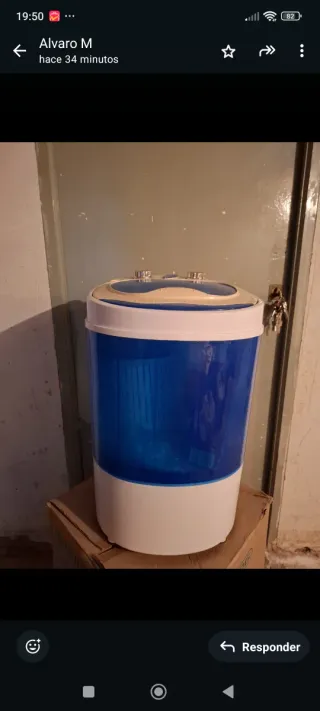 Lavadora portátil camping