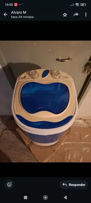 Lavadora portátil camping