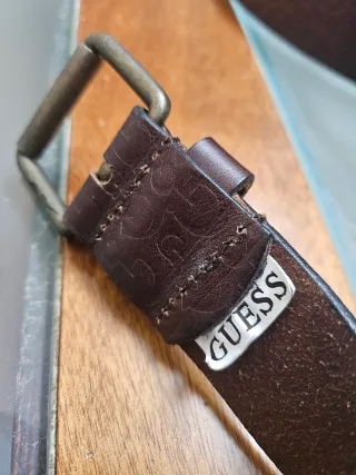 Cinturón Guess Marrón Hombre