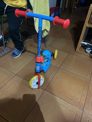 Patinete Patrulla Canina 3 ruedas