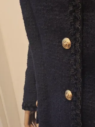 Tailleur Blu Navy Lusso Vintage tg 48