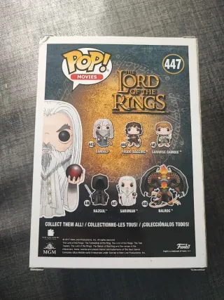 Funko Pop! Saruman 447 El Señor de los Anillos