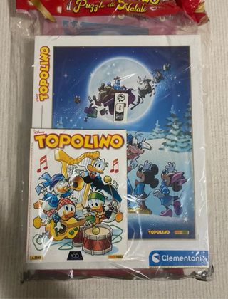 Topolino 3548 con Puzzle Clementoni Natale