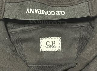 Sudadera C.P. Company Negra con Capucha