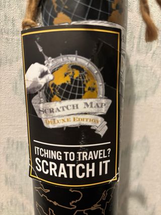 Scracht Mapa de viajes