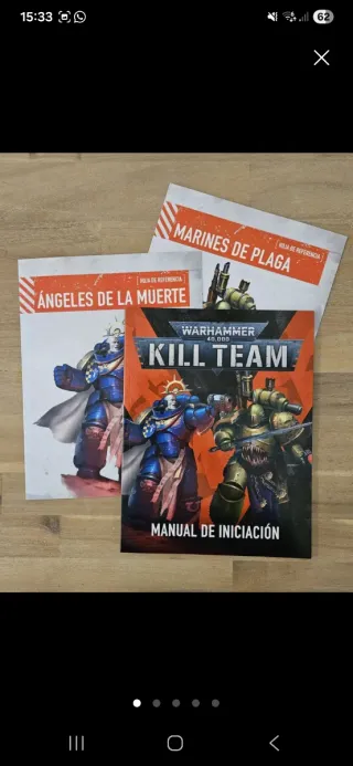 Escenografía y tapete oficial Kill team caja basic
