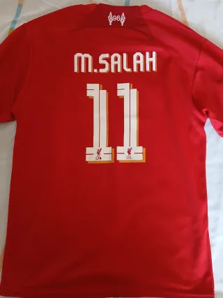 Camiseta y pantalon Liverpool M. Salah 11