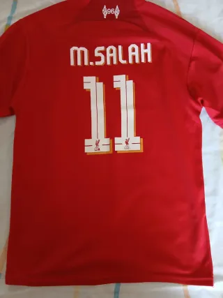 Camiseta y pantalon Liverpool M. Salah 11