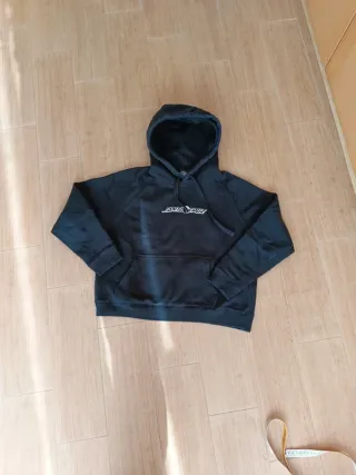 Felpa con cappuccio Santa Cruz S Raglan Nera