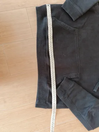 Felpa con cappuccio Santa Cruz S Raglan Nera