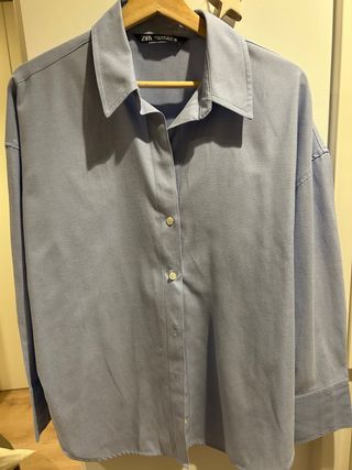 Camisa Zara azul