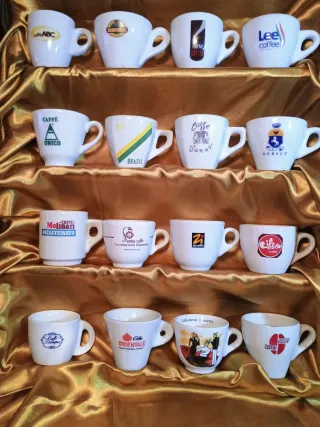 Tazzine caffè pubblicitarie