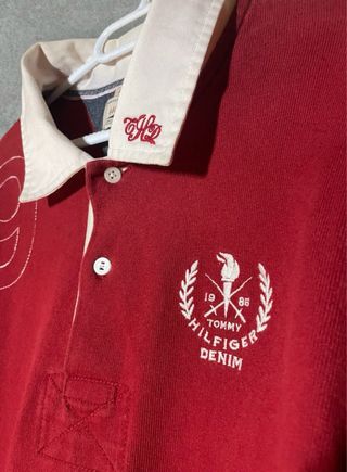 Polo Tommy Hilfiger Vintage Rugby talla M