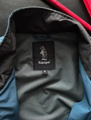 Giubbotto Refrigue antivento blu taglia M