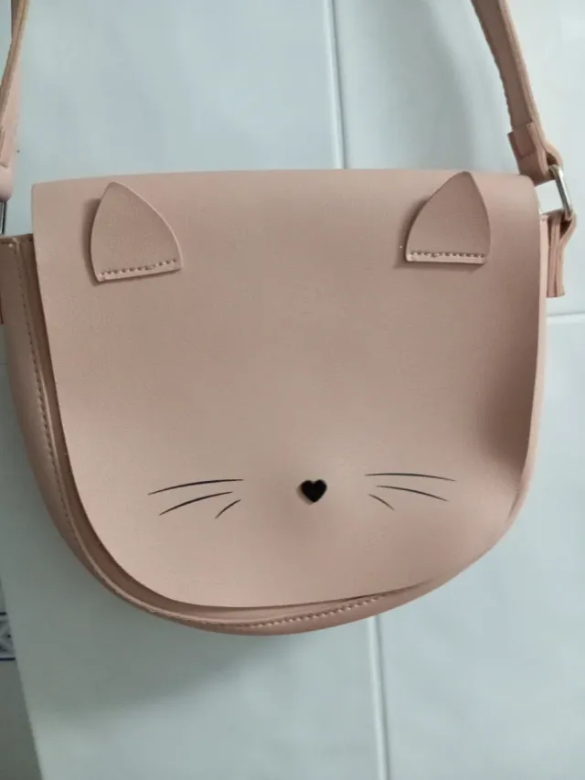 Bolso gatito rosa