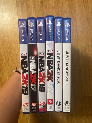 Juegos PS4: NBA 2K y Just Dance
