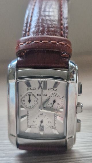 Reloj Festina F16101 hombre. Correa Marrón