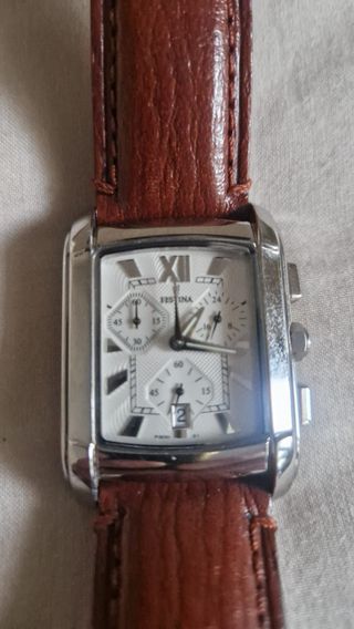 Reloj Festina F16101 hombre. Correa Marrón