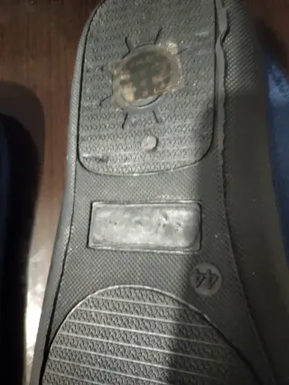 Zapatillas de estar en casa hombre azul .