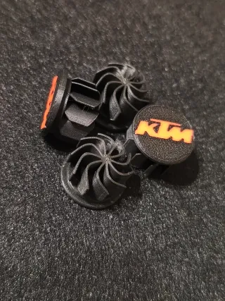Tapones manillar de bicicleta KTM ..